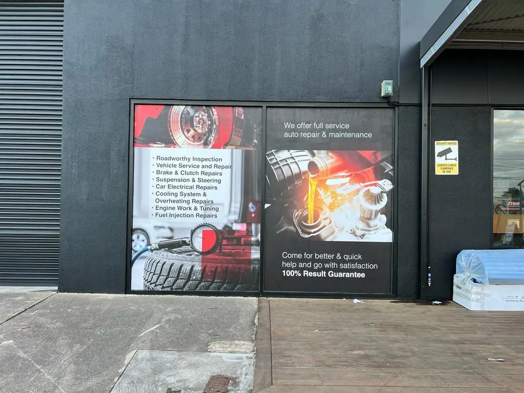 Mango Arts commercial wrap and signage project 11