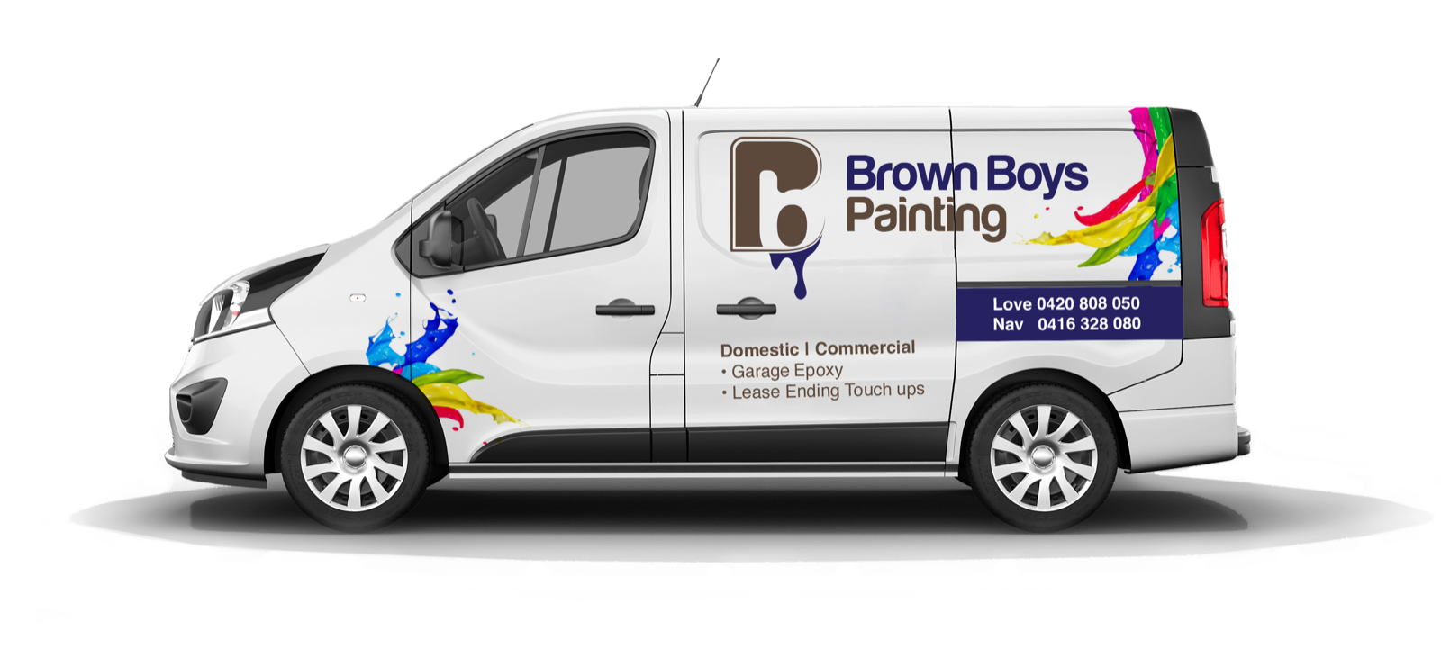 Vehicle after Mango Arts commercial wrap