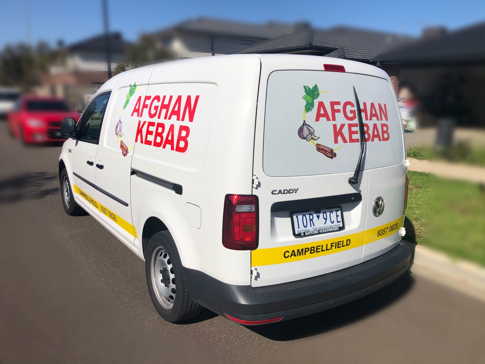 Van wrap commercial branding Melbourne west