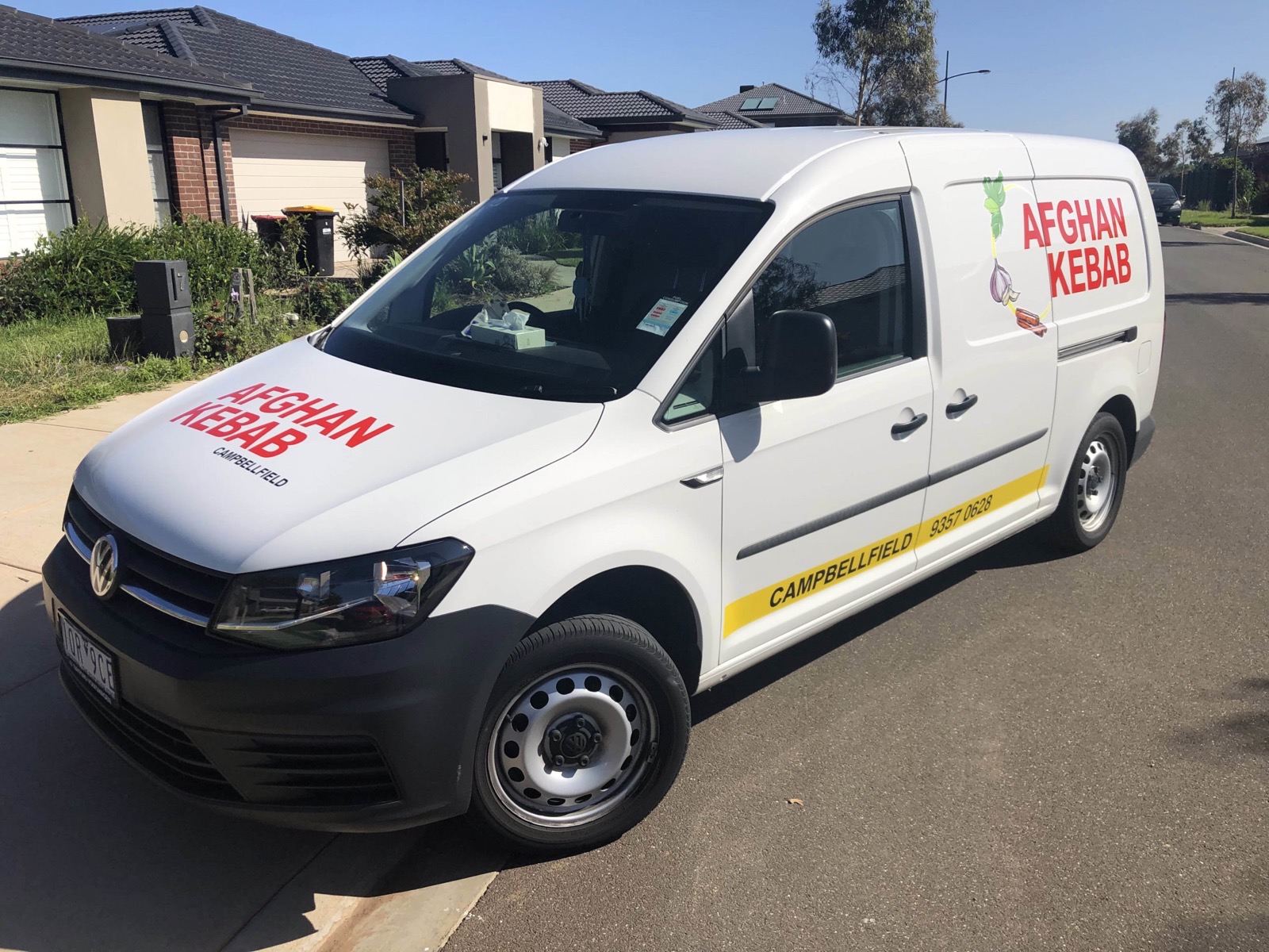 Custom van signage for Melbourne business