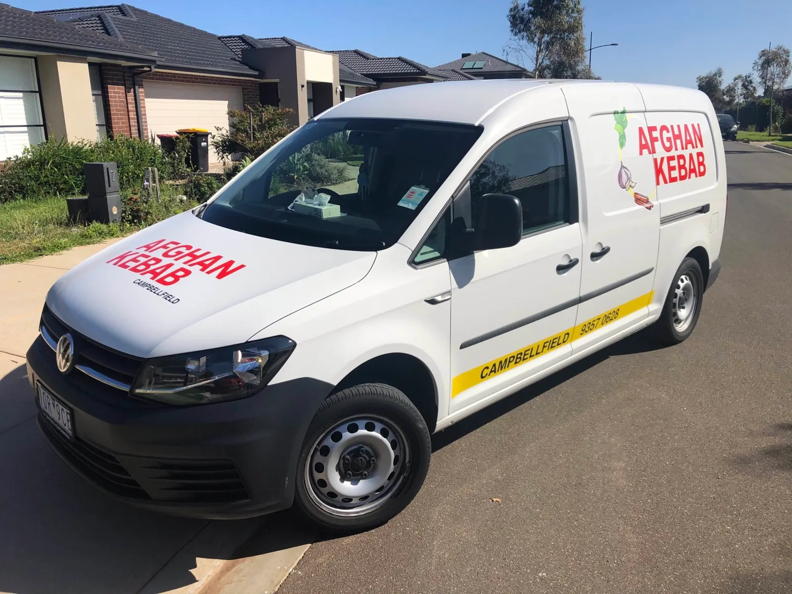 Custom van signage for Melbourne business