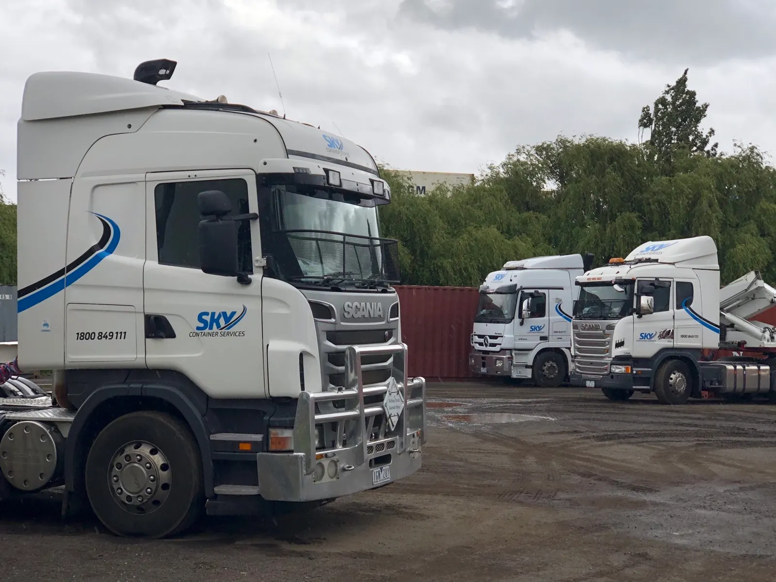 Completed fleet wrapping project Melbourne